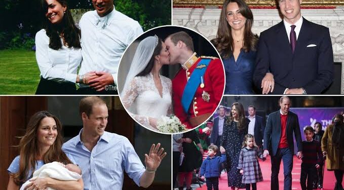 The whole romance between Kate Middleton and Prince William…