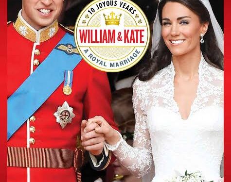 Today marks Kate Middleton and Prince William’s 13th wedding anniversary.