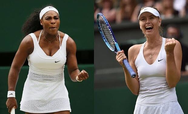 The rivalry between Serena Williams and Maria Sharapova is based on…