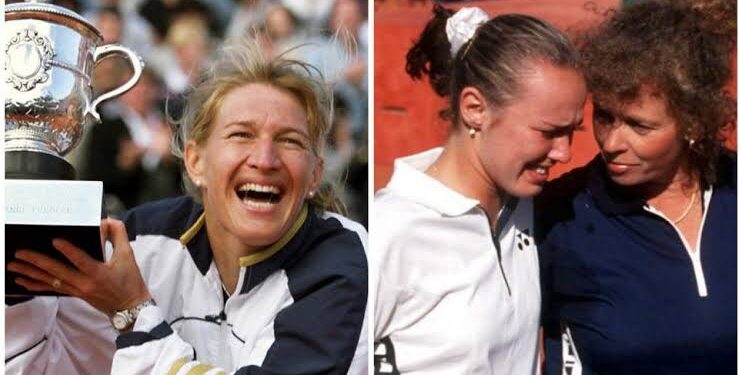 The contentious Roland Garros final, where Graf handed Hingis the…