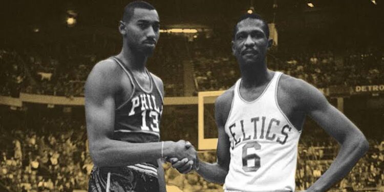 Even though Wilt Chamberlain and Bill Russell were fierce opponents on the court, they were unexpectedly close friends off it.