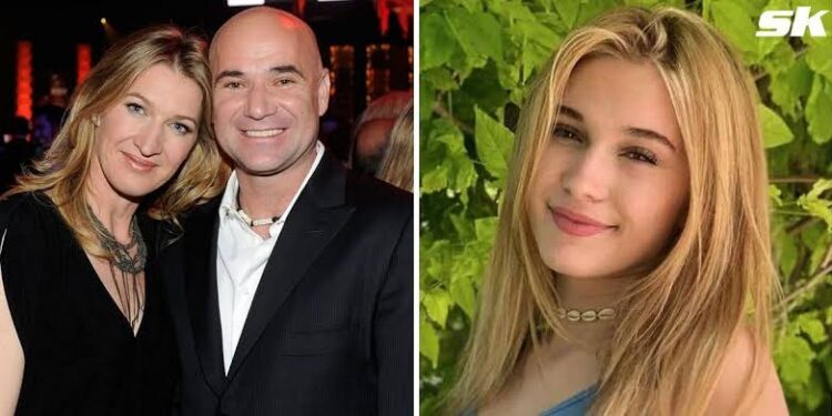 Jaz, the daughter of Andre Agassi and Steffi Graf, declares, “I’m in love”…