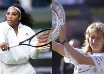 During a match between Serena Williams and Steffi Graf.To what extent can Steffi outperform Serena Williams?These are the methods 👇👇