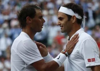 Rafael Nadal discusses his thoughts about trying to emulate Roger Federer and…
