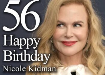 Cheers to your birthday! 🥆 Nicole Kidman, actress…