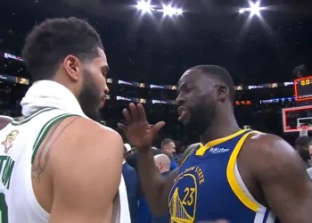 Jayson Tatum ‘retires’ Draymond Green from the NBA and gives him a new job