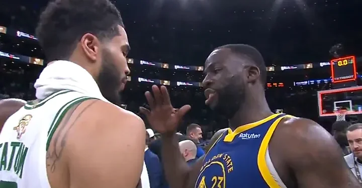 Jayson Tatum ‘retires’ Draymond Green from the NBA and gives him a new job