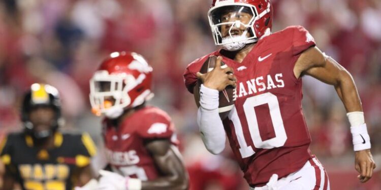 Oklahoma State vs Arkansas Prediction 9-7-24 College Football Picks 9-7-24