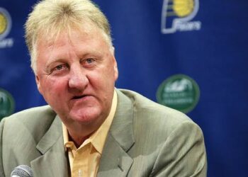 Larry Bird is named NBA All-Star Weekend’s Legend of the Year…