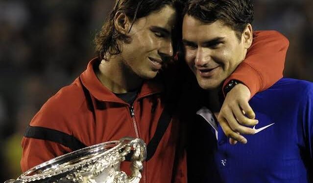 Rafael Nadal against Roger Federer Fed in the Australian Open final…