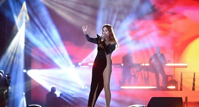 Before 12,500, Andrea Berg celebrated her stage jubileum.