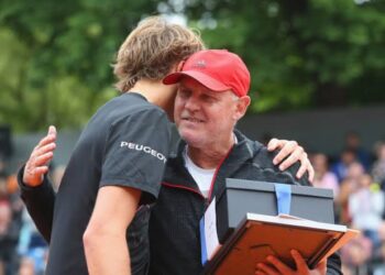 The father of Alexander Zverev tested positive for the coronavirus.