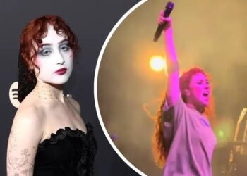 At the last moment, Chappell Roan turns off the…