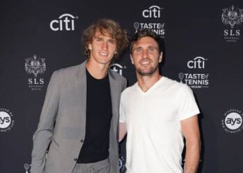 Alexander Zverev gives his brother Mischa credit for the most recent….