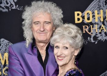 Anita Dobson, Brian May’s spouse, provides an update following the suffering of the guitarist for Queen.