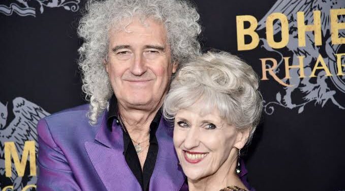 Anita Dobson, Brian May’s spouse, provides an update following the suffering of the guitarist for Queen.