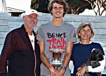 Alexander Zverev names his mother as the most important…