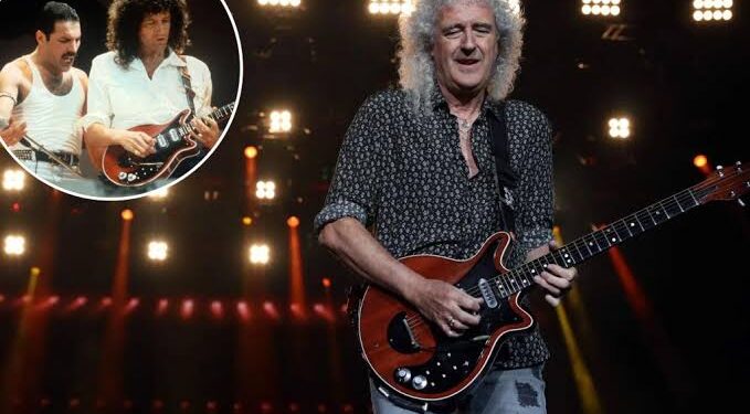 Brian May, the guitarist for Queen, gets knighted by King…
