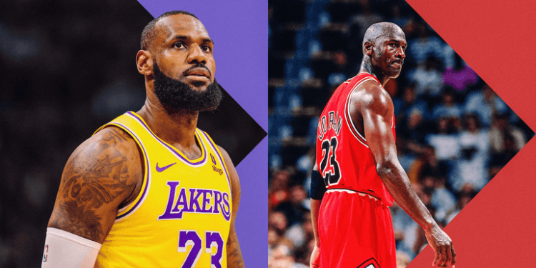 Who is the NBA GOAT: LeBron or Jordan? For current players, longevity is narrowing….