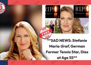 Death Hoax Of Tennis Legend Steffi Graf Goes Viral…