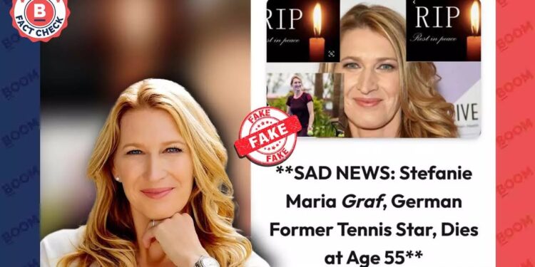 Death Hoax Of Tennis Legend Steffi Graf Goes Viral…