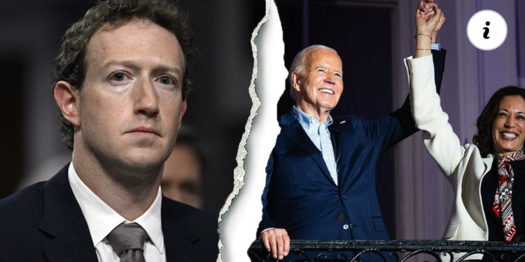 Meta CEO Mark Zuckerberg admitted in a letter that his company, Facebook, was pressured by the Biden-Harris administration to censor Americans, particularly regarding COVID-19 content….