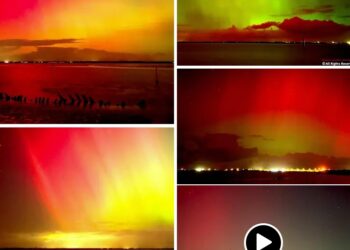 SO SAD:atmosphere Aurora Display Captivates Breydon Water..
