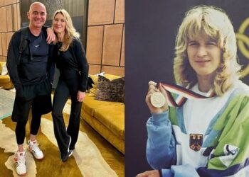 “It’s a full flex” – Andre Agassi proudly proclaims wife Steffi Graf as his ‘GOAT’