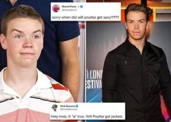 Actor Will Poulter shocked social media users with his VERY…..