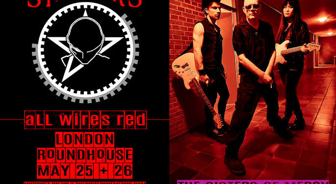 The Sisters of Mercy • The Proud Villains • Appearing at Aragon Ballr….