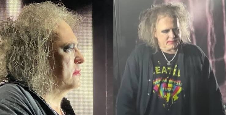 Watch Robert Smith of The Cure cry during a recent US tour…