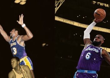 In contrast to LeBron James and Michael Jordan, Wilt enabled his team to never lose in the championship round…..