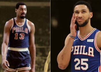 How Wilt Chamberlain has been replaced by Ben Simmons.