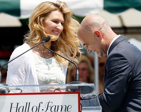 I’ve stood at this podium twice before. Once was to introduce my beautiful wife, Stephanie Graf. I was so much more comfortable that day because….
