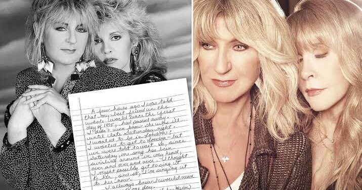 A heartfelt homage is shared by Stevie Nicks to her “best friend,” Christine Mc….