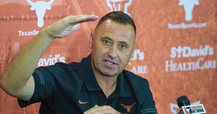 “Steve Sarkisian Reveals why he has put new Longhorns Contract talks on hold.