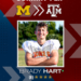 BREAKING NEWS:QB recruit Brady Hart decommits, flips to Texas A&M for 2025.