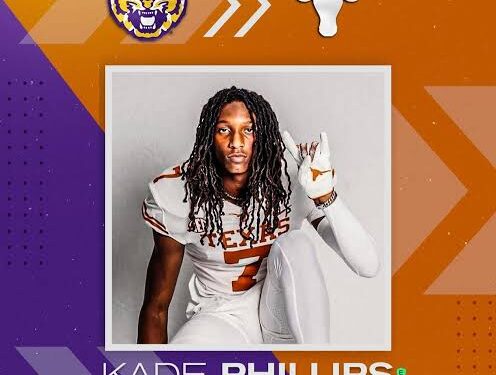 Breaking:Four-star DB Kade Phillips flips from Texas to LSU