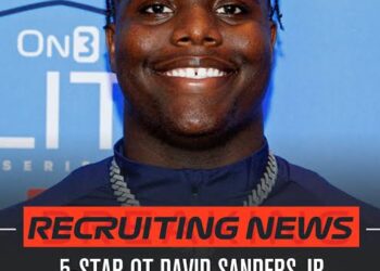 Breaking:Ohio State aims for flip of 5-star OT David Sanders Jr., impresses recruits!!