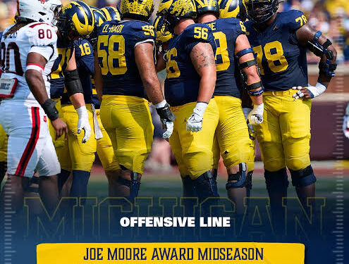 Breaking:Michigan’s offensive line success very appealing to newly offered 2025 tackle….