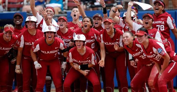 Due to the head coach’s drug related difficulties,the Oklahoma softball team has just been suspended from the competition the play in.
