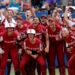 Due to the head coach’s drug related difficulties,the Oklahoma softball team has just been suspended from the competition the play in.