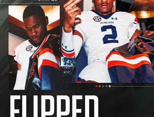 SHOCKING: four-star QB Deuce Knight Stuns Auburn Tigers by Decommitting and Choosing Michigan over Ohio State and Nebraska….