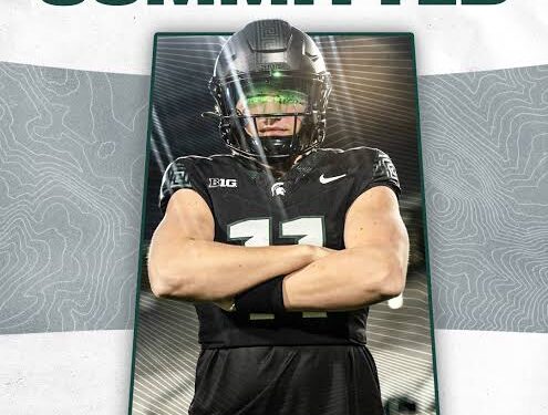 Breaking:Michigan State signs 2024 three-star QB Alessio Milivojevic….