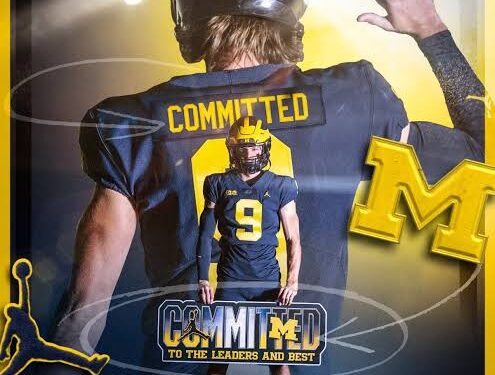Breaking:Michigan football lands QB Carter Smith for 2025 recruiting class…..