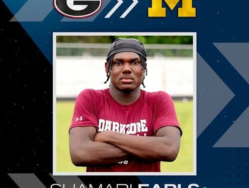 SHOCK:High-three-star CB Shamari Earls flips commitment to Michigan from Georgia….