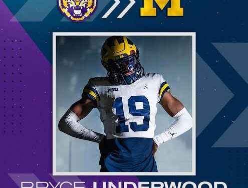 BREAKING: Bryce Underwood flips commitment to Michigan….