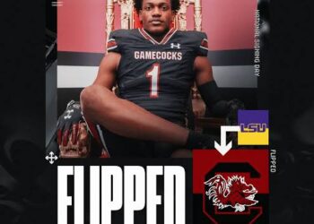 Breaking News:2025 three-star TE Mike Tyler flips from LSU to South Carolina…