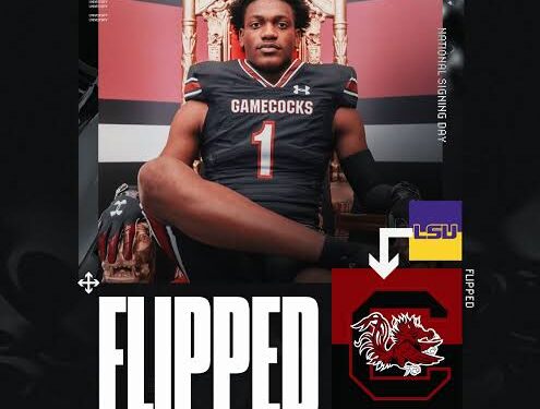 Breaking News:2025 three-star TE Mike Tyler flips from LSU to South Carolina…