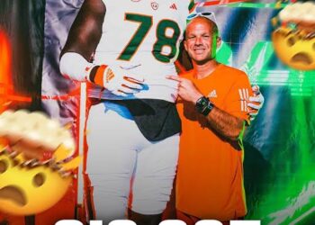 BREAKING: Top 25 JUCO 6’9″ OT Markel Bell Commits to Miami….